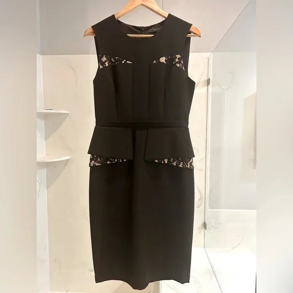 bcbg black peplum dress Bcbgmaxazria Strapless Peplum Gown In Black - 60% Off